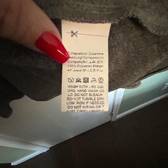 Ladies, gray swing blazer - Picture 3 of 4